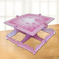 Amscan Christening Booties Square Cake Stands, Pink - hanrattycraftsgifts.co.uk