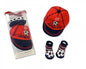 Baby Boys Cap and 3d Socks Set - hanrattycraftsgifts.co.uk