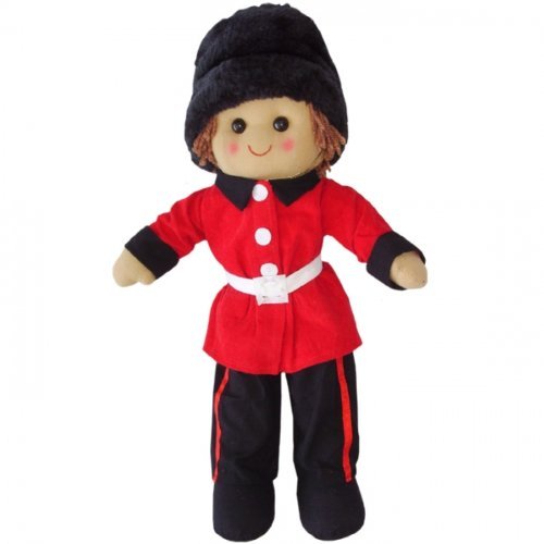 Powell Craft Soldier Rag Doll - hanrattycraftsgifts.co.uk