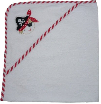Pirate Hooded towel - hanrattycraftsgifts.co.uk