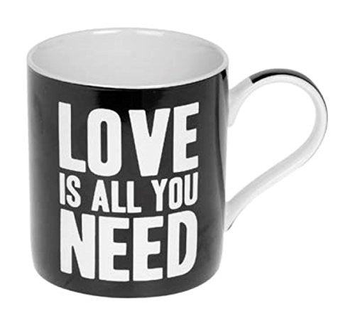 Words of Wisdom Mug - LOVE IS ALL YOU NEED - Gift Boxed (LP32878) - hanrattycraftsgifts.co.uk