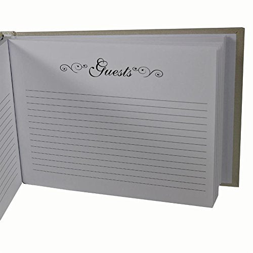 Generic Paperwrap Guest Book - hanrattycraftsgifts.co.uk