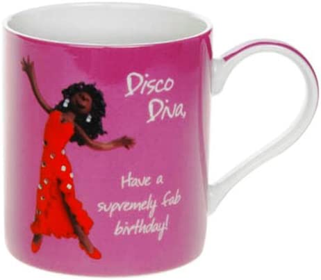 Disco Diva Birthday Mug