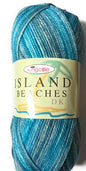 King Cole Island Beaches DK 100g yarn super soft shade 4528 lagoon