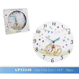 Little Bears Hugs Wall Clock - hanrattycraftsgifts.co.uk