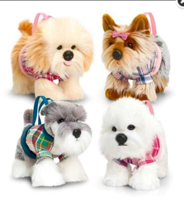 New Signature soft Puppy Handbag Purse by Keel Toys one supplied - hanrattycraftsgifts.co.uk