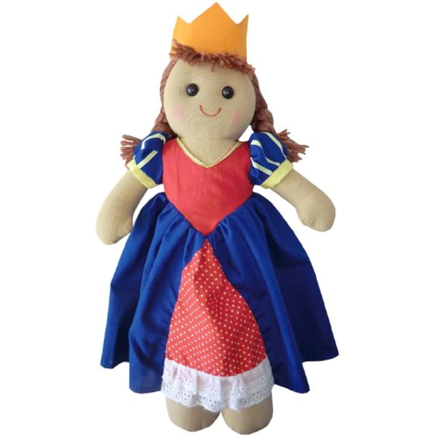 queen rag doll hand made 19cms