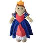 queen rag doll hand made 19cms
