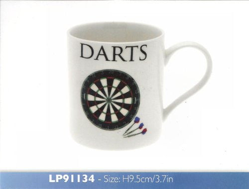 Leonardo Darts China Windsor Mug in Picture Gift Box - hanrattycraftsgifts.co.uk