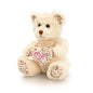 Belle Rose 'MUM' Bear with Heart - hanrattycraftsgifts.co.uk