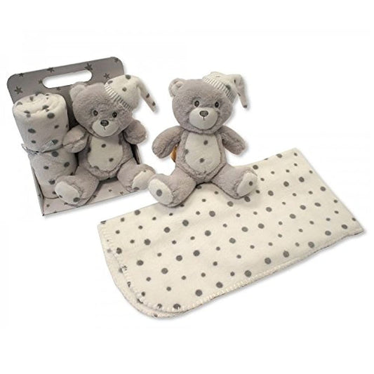 Baby Soft Toy with Blanket in Box  Teddy