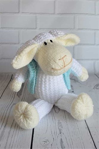 KNITTING PATTERN Mouton the Sheep Soft Toy From Knitting by Post - hanrattycraftsgifts.co.uk