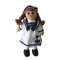 Powell Craft Sailor Girl 19cm Rag Doll Stocking Filler - hanrattycraftsgifts.co.uk