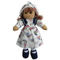 nautical girl rag doll with hat 40cm - hanrattycraftsgifts.co.uk