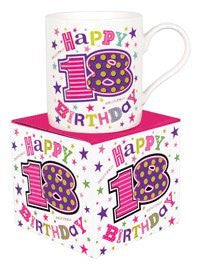 Birthday Female Gift Mug 18th 21st 30th 40th 50th 60th-MG 220 R - hanrattycraftsgifts.co.uk