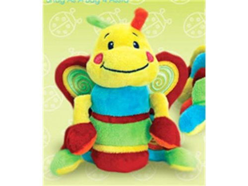 Keel Toys Cuddly Soft Snug as a Bug Butterfly Baby Gift 17cm - hanrattycraftsgifts.co.uk