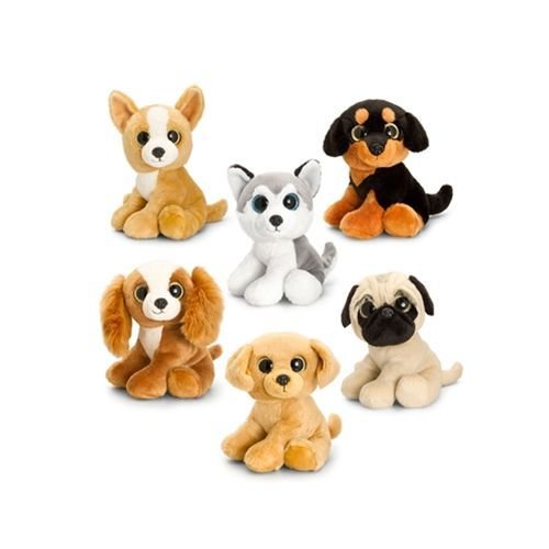 25cm Sitting Sparkle Spaniel Dog Soft Toy - hanrattycraftsgifts.co.uk