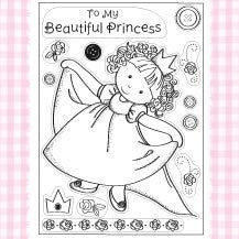 Sugar Buttons Rose Princess - hanrattycraftsgifts.co.uk