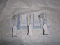 Flip Flop Coat Rack Hooks - Small White Wooden Beach Seaside Decor - Shabby Chic - hanrattycraftsgifts.co.uk