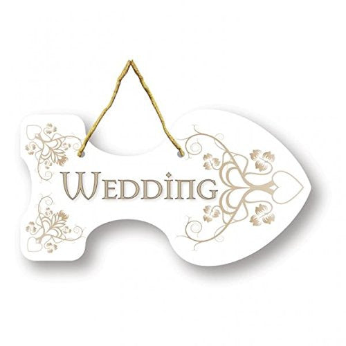 Amscan Rustic Wedding Directional Signs - hanrattycraftsgifts.co.uk