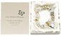 Amore Silver and Gold Bead Charm Bracelet - Maid of Honour - hanrattycraftsgifts.co.uk