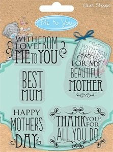 me to you clear stamps sentiments - hanrattycraftsgifts.co.uk