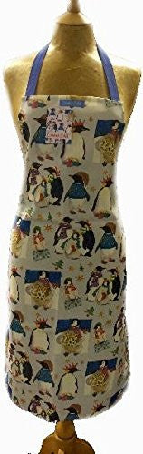 christmas penguin apron - hanrattycraftsgifts.co.uk