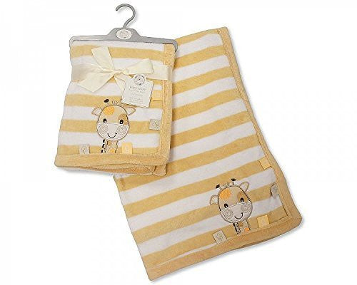 baby wrap stripes with giraffe - hanrattycraftsgifts.co.uk