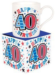 Birthday Male Gift Mug 18th 21st 30th 40th 50th 60th (60th) Simon Elvin - hanrattycraftsgifts.co.uk