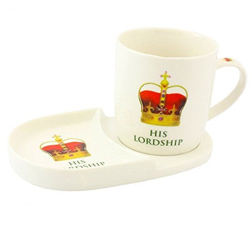 His Lord ship Mug Snack Set - hanrattycraftsgifts.co.uk