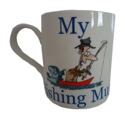 Just for Fun - My Fishing Mug - hanrattycraftsgifts.co.uk