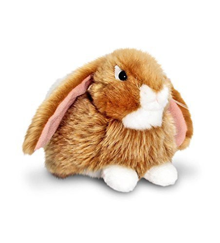 Keel Toys 25cm Brown Rabbit Soft Toy - hanrattycraftsgifts.co.uk