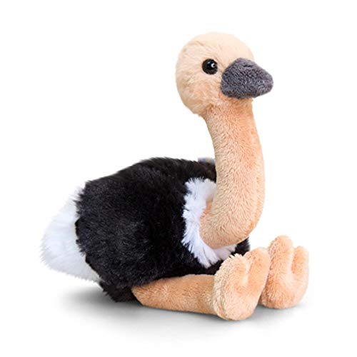 KEEL SOFT TOYS BEANIE - PIPPINS OSTRICH (OZZIE) SF1631 - BRAND NEW - hanrattycraftsgifts.co.uk