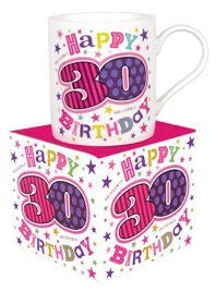 Birthday Female Gift Mug 18th 21st 30th 40th 50th 60th-MG 220 R - hanrattycraftsgifts.co.uk
