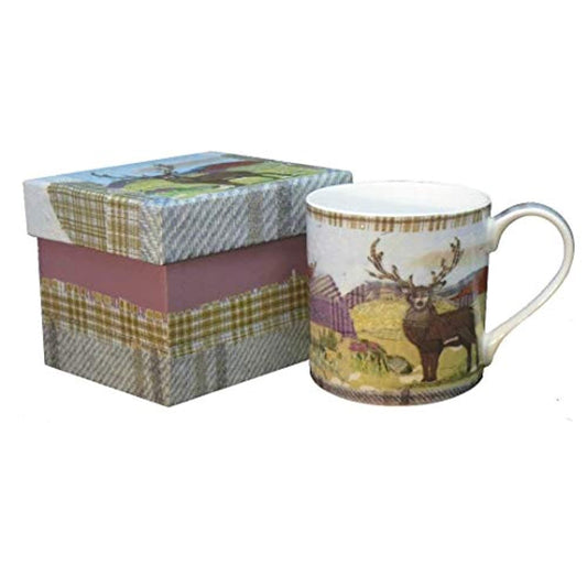 TWEEDIE Bone China Mug by Abigail Mill