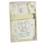 Little Ones Embroidered Bib, Hat & Mittens Gift Set - hanrattycraftsgifts.co.uk