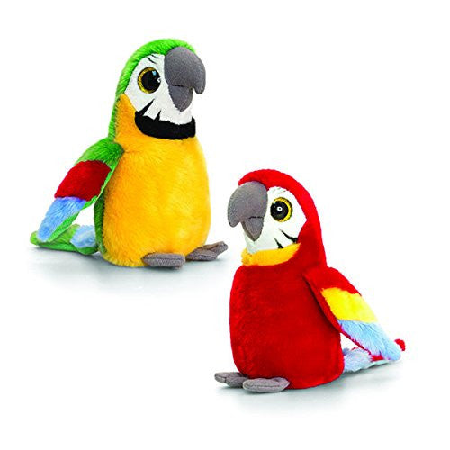 sparkle eyes parrots 20cm - hanrattycraftsgifts.co.uk