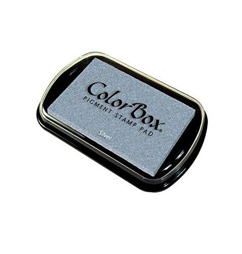 ColorBox CS19092 Full Size Ink Pad Silver - hanrattycraftsgifts.co.uk