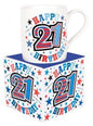 Birthday Male Gift Mug 18th 21st 30th 40th 50th 60th (60th) Simon Elvin - hanrattycraftsgifts.co.uk