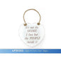 White "Its not the Home I love but the people inside it" Shabby Chic Hanging Plaque - hanrattycraftsgifts.co.uk