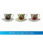Boxed China Cup Saucer Sberry - hanrattycraftsgifts.co.uk