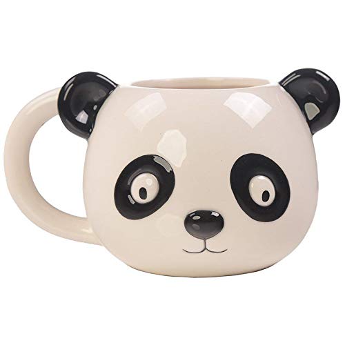 Miss Pretty London Ceramic Animal Shaped Head Mug - Panda - hanrattycraftsgifts.co.uk