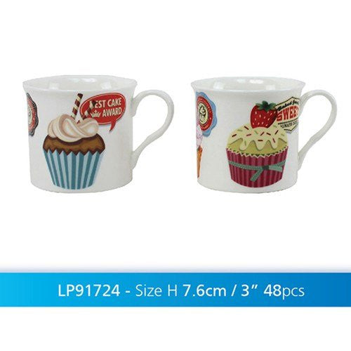 cupcakes mug two designs one supplied - hanrattycraftsgifts.co.uk