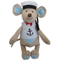 powell craft mouse large with anchor top and hat 40cm - hanrattycraftsgifts.co.uk