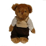 Teddy Bear with Tank Top and Trousers - hanrattycraftsgifts.co.uk