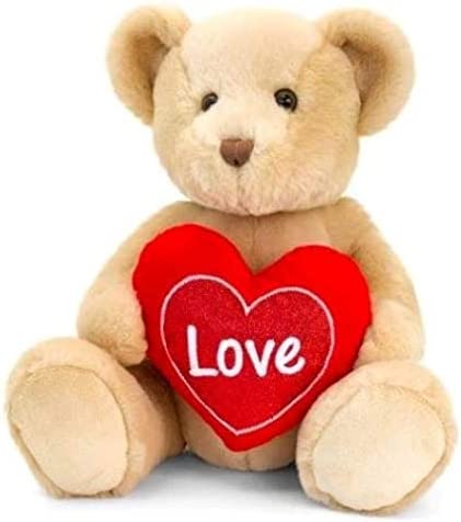 Chester Bear Brown Soft Toy With Red Heart 75cm -- Keel Toy