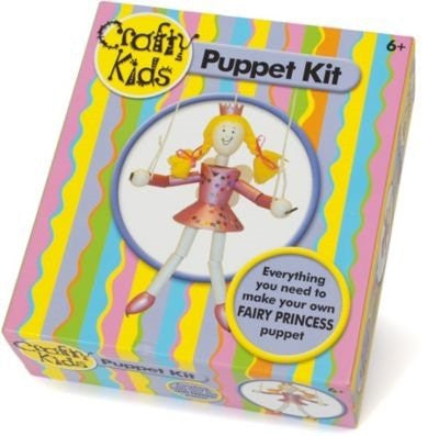 Delightful Crafty Kids Puppet Kit - Fairy Princess -- - hanrattycraftsgifts.co.uk