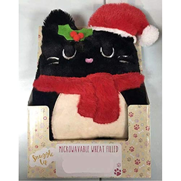 Feline Fine Plush Cat Christmas Heat Pack