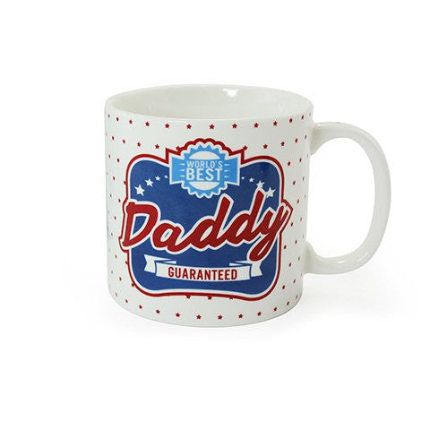 MaSaYa World's Best Daddy Jumbo Mug - Boxed 10cm - hanrattycraftsgifts.co.uk