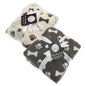 New Dog Bone, Paw Print Design Pet Blankets - hanrattycraftsgifts.co.uk